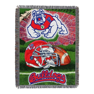 NCAA Fresno State Bulldogs 48"x60" Tapestry Throw Blanket