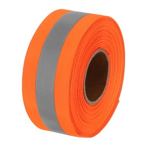 Unique Bargains High Visibility Sew-on DIY Clothing Raincoats Reflective Tape Strips - 1 of 4