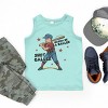 The Juniper Shop Wanna Be A Baller Shot Caller Youth Tank Top - 3 of 4