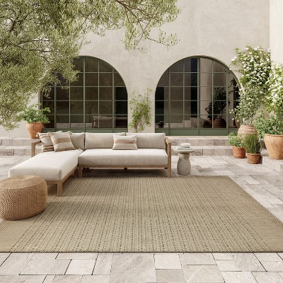 Nourison Tulum Striped Indoor/Outdoor Rug