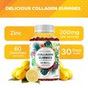 Hydrolyzed Collagen Gummies with Vitamin C, Zinc and Biotin, 200mg - 60 Gummies - 4 of 4