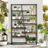 Costway 71" Tall Bookshelf with Heavy-duty Metal Frame 7-Tier Industrial Etagere Bookcase - 2 of 4