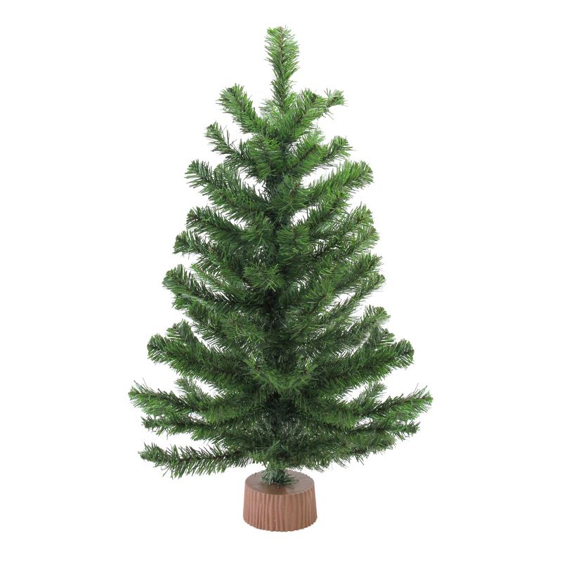 Northlight 2.3 FT Balsam Pine Medium Artificial Christmas Tree - Unlit, 1 of 8