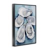 Stupell Industries Five Oyster Shells Black Framed Giclee Art - 3 of 4