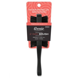 Annie International Easy Style Professional 2 Way Boar Bristle Hair Brush - 1 of 3