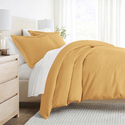 3 Piece Duvet Cover & Shams Set - Soft and Breathable, Double Brushed Microfiber, Wrinkle Free - Becky Cameron