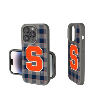 NCAA ACC Universities Plaid Soft Touch Cell Phone Case for Apple iPhone - 1 of 4