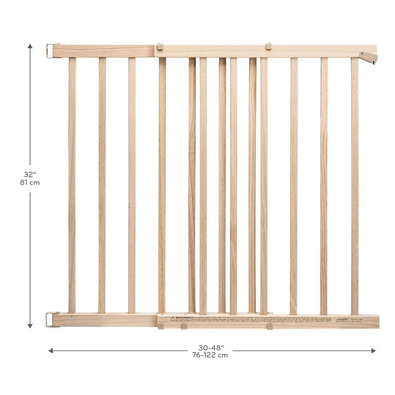 Evenflo Top-of-Stair Extra Tall Wood Gate, 5 of 12