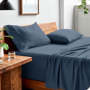 Washed Microfiber Sheet Set by Bare Home - 1 of 4