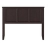 AFI Furnishings Madison Full Headboard with Turbo Charger in Espresso - 4 of 4