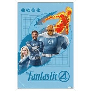 Trends International Marvel Fantastic Four: First Steps (2025) - First  Family Framed Wall Poster Prints - 1 of 4