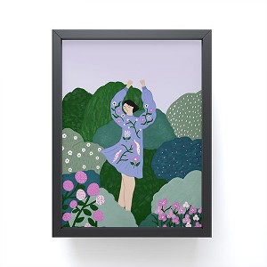 constanzaillustrates Floral Dreams I Framed Mini Art Print - Society6 - 1 of 3