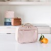 3 Sprouts Kids Recycled Fabric Lunch Bag - Taupe - 2 of 4