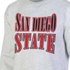 NCAA San Diego State Aztecs Unisex Ash Crew Fleece Sweatshirt - 3 of 3
