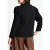 ELOQUII Women's Plus Size Drape Front Blouse - 3 of 4