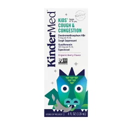 Kinderlyte Kids' Cough and Congestion Relief Liquid - 4 fl oz