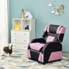Infans Kids Youth Gaming Sofa Recliner w/Headrest & Footrest PU Leather - 2 of 4