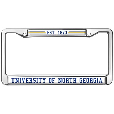 University of North Georgia Full Size Standard License Plate Metal Frame