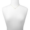 Kendra Scott Lydia Pendant Necklace - Gold/Pearl: 14K Gold Over Brass, Lobster Claw Clasp, 19" Length - 3 of 3