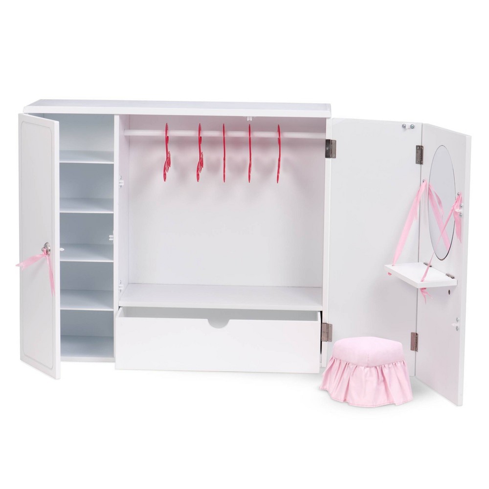 Photos - Educational Toy Our Generation Dolls Our Generation Wooden Wardrobe - Closet for 18" Dolls 