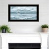 HomeRoots Three Sailboats Black Framed Print Wall Art - 2 of 4