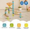 Costway Wooden Marble Run Construction 111PCS STEM Educational Learning Toys for Kid - 4 of 4