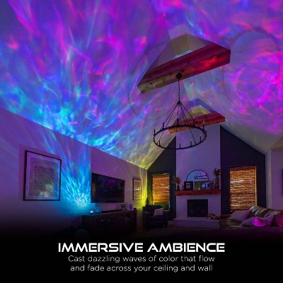 Enbrighten Color-Changing LED Galaxy Wave Projector with USB-C
