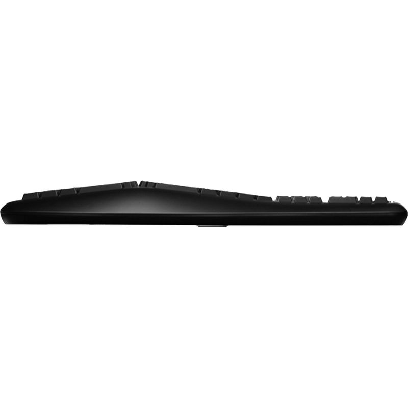 Adesso Tru-Form Media 1500 - Wireless Ergonomic Keyboard and Laser Mouse - USB Wireless RF Keyboard - 105 Key - English (US) - Black, 2 of 7