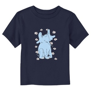 Dr. Seuss Horton Hears a Who Daisies  T-Shirt - Navy Blue - 3T - 1 of 3