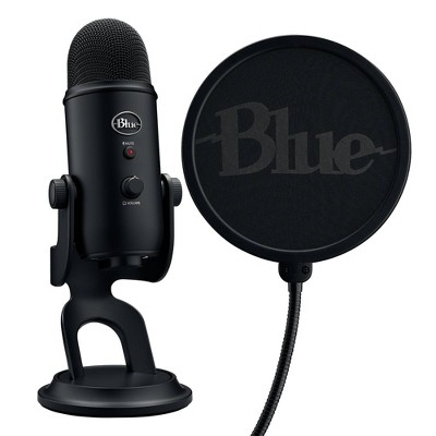 Blue Yeti USB Microphone for PC, Mac, Gaming, Recording, Streaming,  Podcasting, Studio and Computer Condenser Mic with Blue VO!CE effects, 4  Pickup