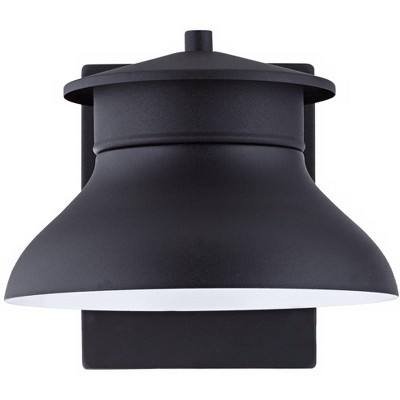 Danbury Black Steel Outdoor Wall Mount Sconce Light