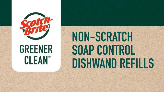 Scotch-Brite Greener Clean Dishwand Refills - 3ct, 2 of 13, play video