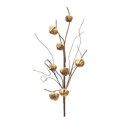 Sleigh Bell Twig Spray (Set of 6)
