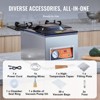 VEVOR Chamber Vacuum Sealer, 260W Sealing Power, Vacuum Packing Machine, Compact Size with 10.2 in Sealing Length, Silver - 4 of 4