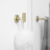 ChicFurnit Bathroom Towel Holder 5 Piece Brushed Nickel Gold Set Wall Mounted for Modern Bathroom Style, Gold, 26"*8.7"*2.8" - 2 of 4