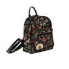 Signare USA Morning Garden Black Floral Daypack Backpack - 2 of 4