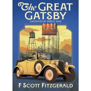 The Great Gatsby - (Arcturus Illustrated Classics) by  F Scott Fitzgerald (Hardcover) - 1 of 1