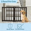 Dog Gate 2-Panel Foldable Indoor Pet Fence - 3 of 4