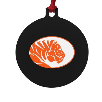 East Central University Secondary Logo Aluminum Holiday Christmas Tree Ornament
