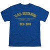 Boys' Star Trek Excelsior Athletic T-Shirt Royal Blue X Small - 2 of 4