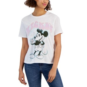 Disney Womens Mickey Graphic T-Shirt : Target