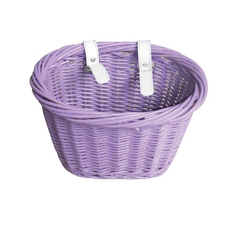 Wicker bike shop basket target