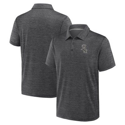 MLB Chicago White Sox Men's Heather Polo T-Shirt