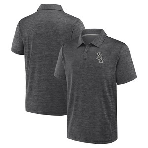 MLB Chicago White Sox Men's Heather Polo T-Shirt - 1 of 3
