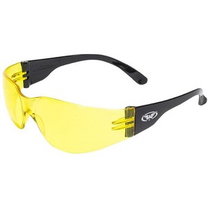 Global Vision Eyewear Rider Jr Safety Motorcycle Glasses with Yellow Lenses - 1 of 4