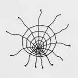 10' Giant Spiderweb Black Halloween Decorative Prop - Hyde & EEK! Boutique™