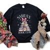 Santa's Book Club -  Women's Sweatshirt - 2 of 4
