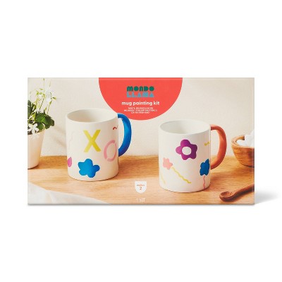 2ct Paint - Your - Own Mug Craft Kit - Mondo Llama™