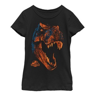 Girl's Jurassic Park T. Rex Nightmare T-Shirt - 1 of 3