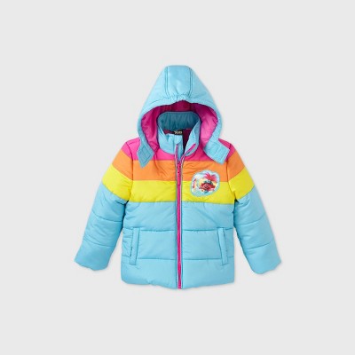 target girls puffer jacket